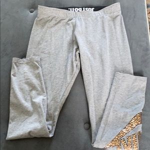 Nike Running Tights. Rose gold logo Large